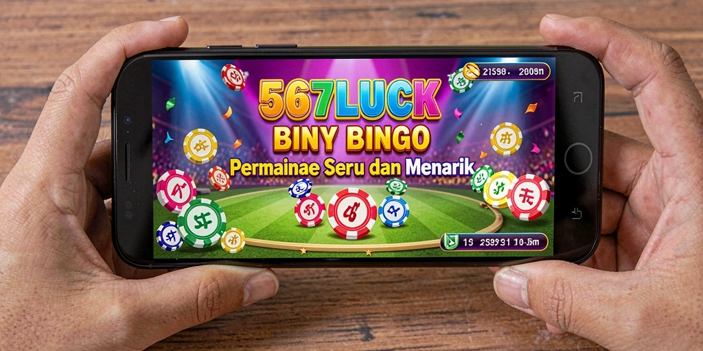 Tampilan seru gameplay Bingo di 567LUCK