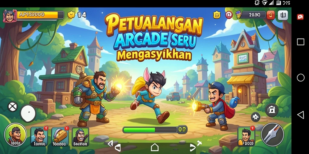Tampilan gameplay seru dalam API5000 yang penuh tantangan.