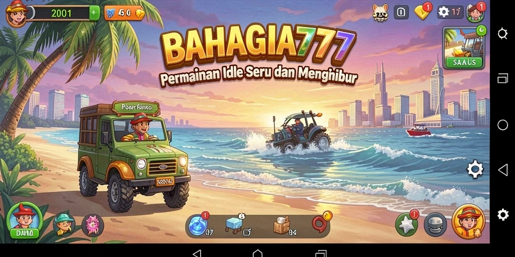Tampilan gameplay <strong>BAHAGIA777</strong> yang menarik dan interaktif.