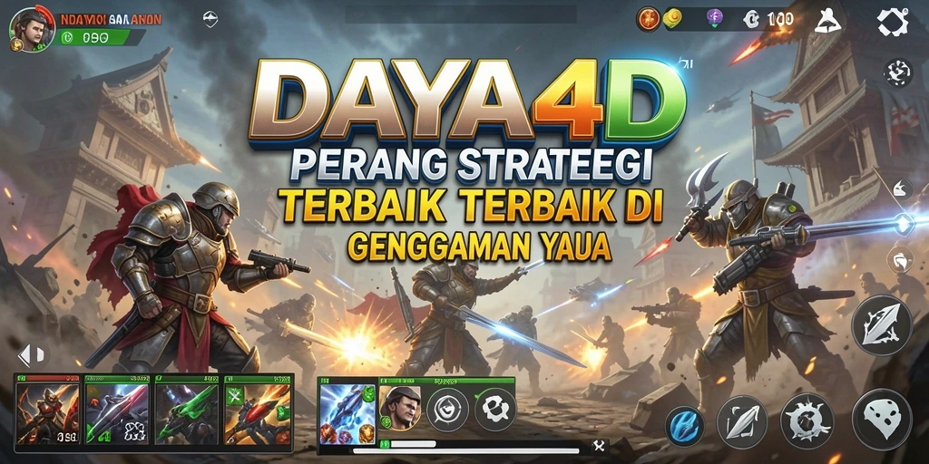 Tangkapan layar gameplay DAYA4D dengan aksi strategi yang mendebarkan.