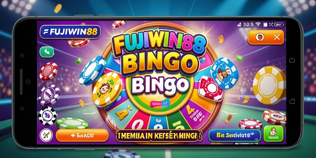 Tampilan menarik dari gameplay Bingo FUJIWIN88 dengan fitur-fitur seru.