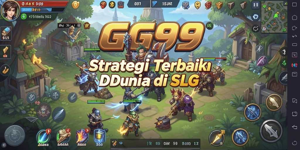 Tampilan gameplay GG99 yang mengasyikkan dalam dunia SLG.
