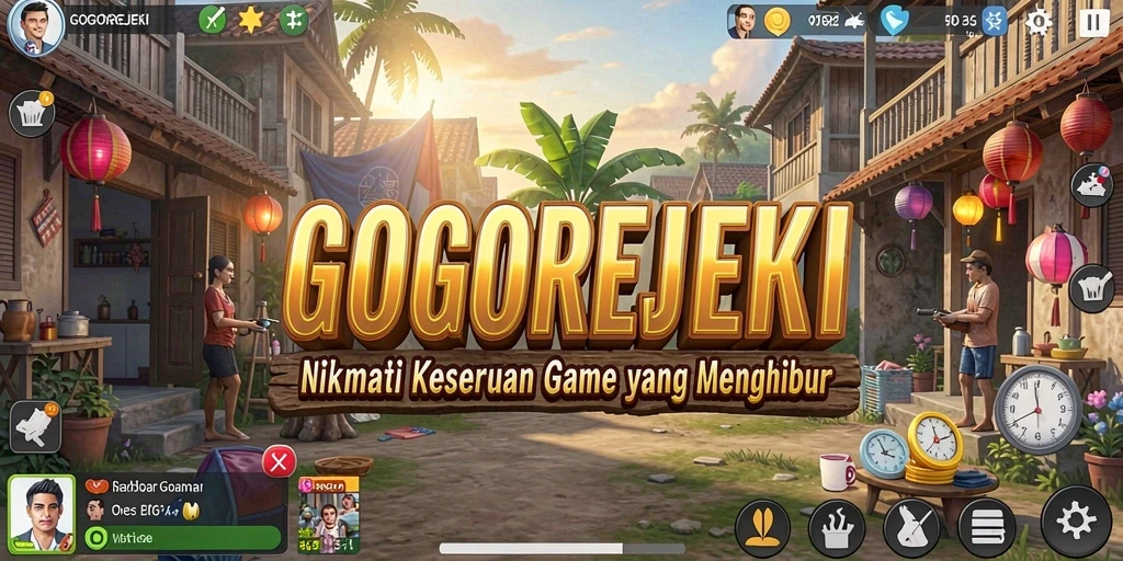 Tampilan screenshot menampilkan gameplay GOGOREJEKI yang seru dan menyenangkan.
