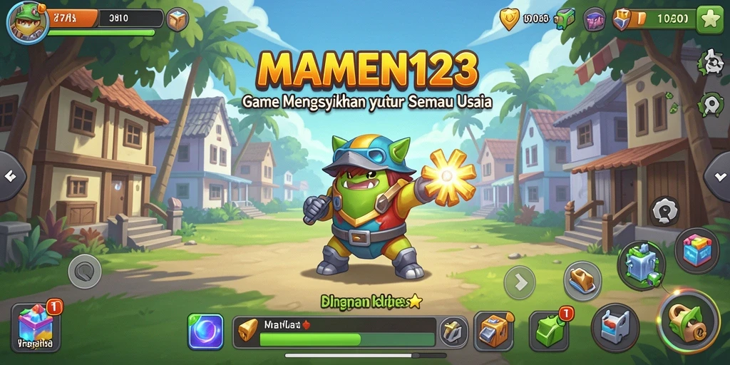 Tampilan gameplay MAMEN123 yang menarik dan interaktif.
