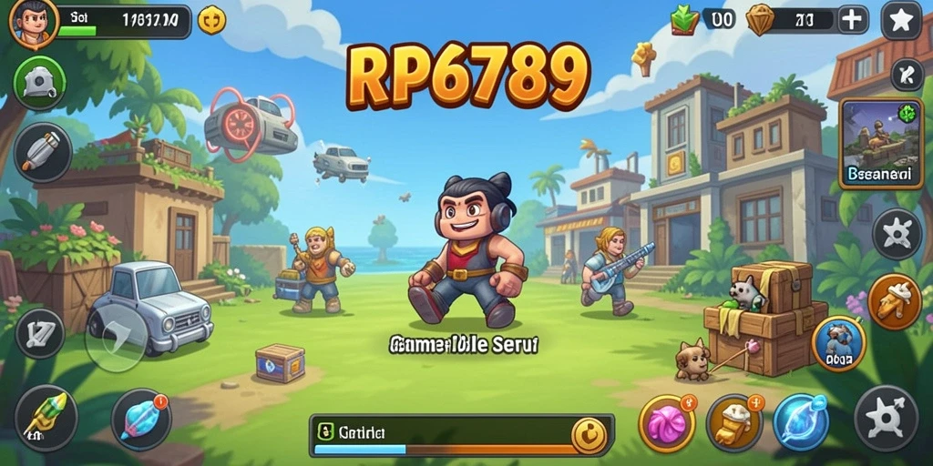 Tangkapan layar RP6789 menunjukkan gameplay santai dan menyenangkan.