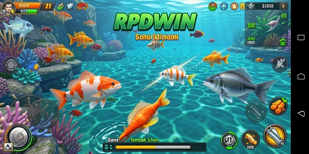 Tampilan gameplay RPIDWIN yang seru dan memikat.