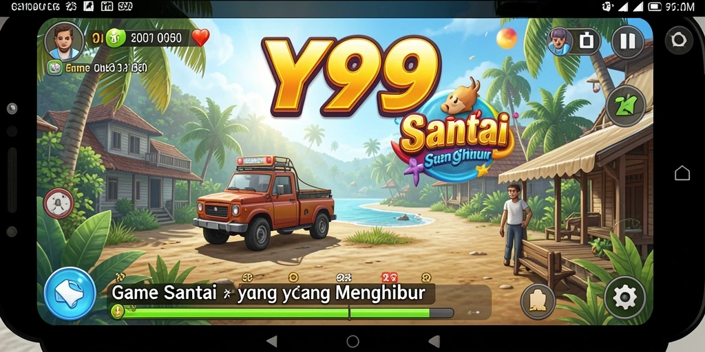 Tangkapan layar Y89 menunjukkan gameplay yang menarik dan penuh warna.