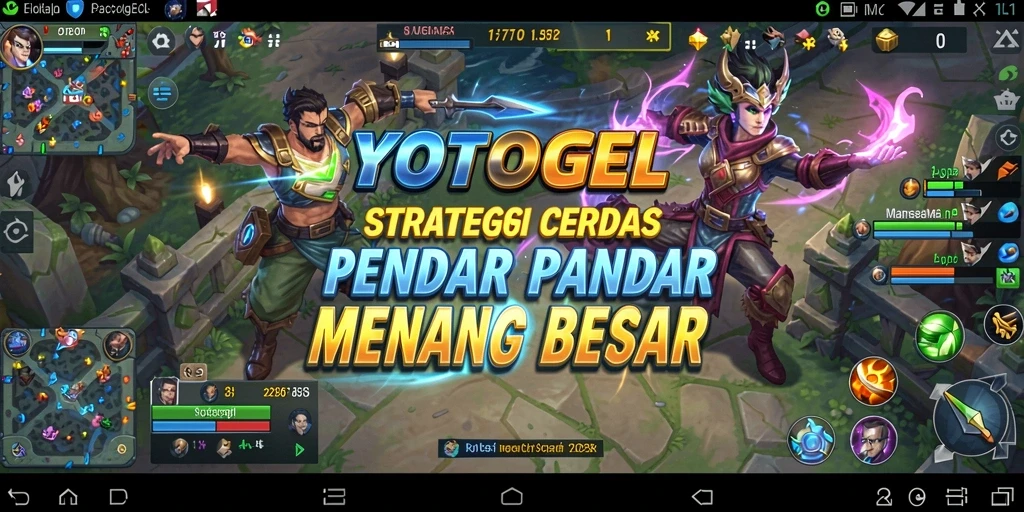 Tampilan gameplay strategis di YOTOGEL yang menegangkan.